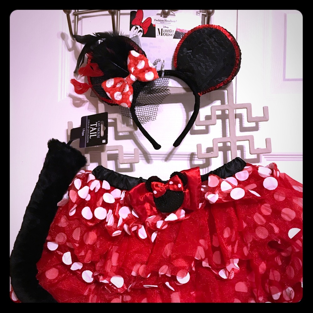 Minnie Mouse Halloween costume accessory bundle